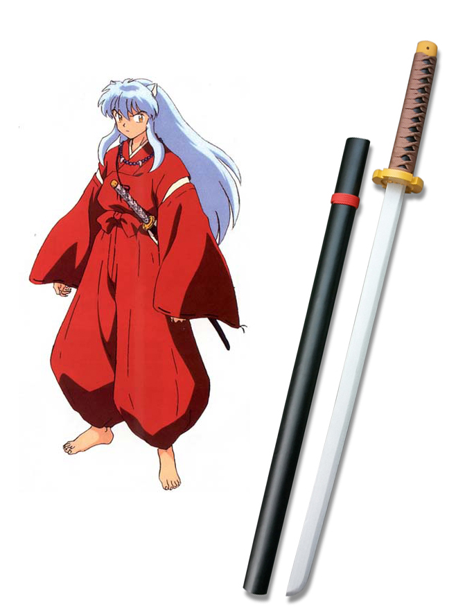 InuYasha Tetsusaiga Sword Cosplay Wooden Weapons
